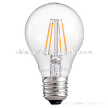 LED COB Filament bulb A60 Edison light bulb CE RoHs UL Listed